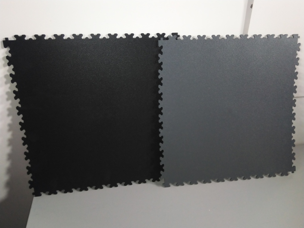 Dalle PVC fixation "queue d'aronde"