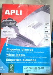 [Z4] 500 Etiquettes autocollantes pour enveloppe