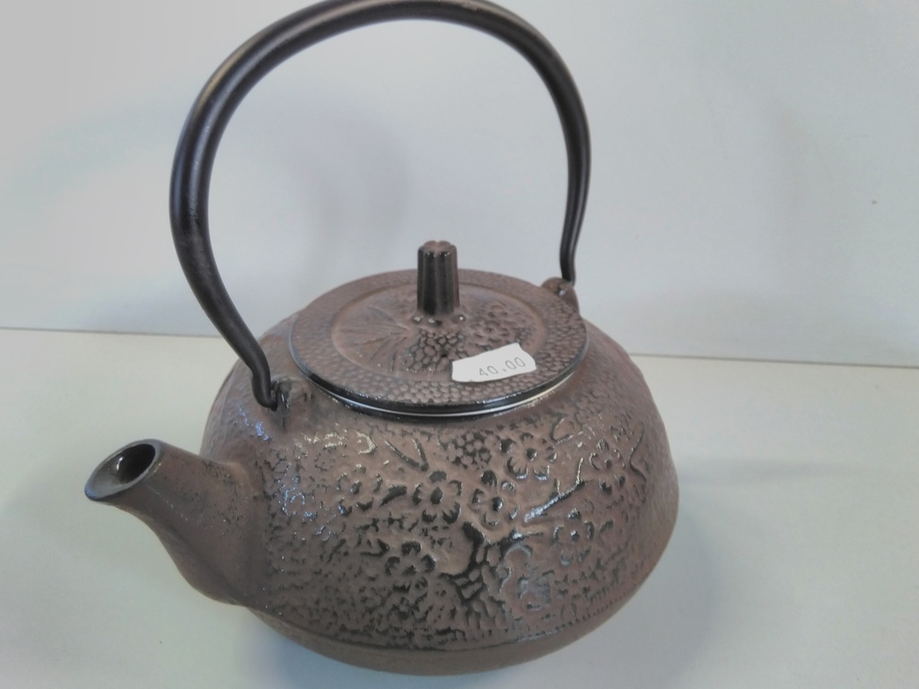 Théière En Fonte Vintage 0,9 L - Pour Cuisinière Induction Ou Fonte, Rétention Chaleur, Décoration élégante
